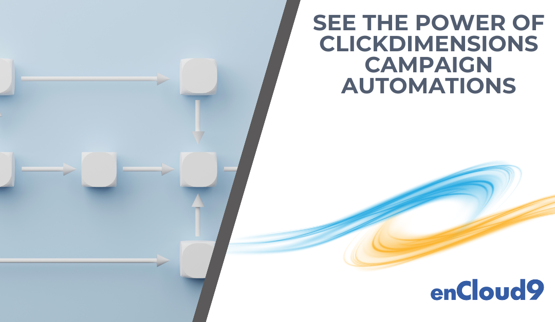 See the Power of ClickDimensions Campaign Automations