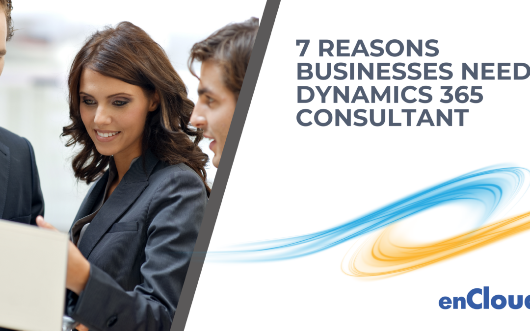 7 Reasons Businesses Need a Dynamics 365 Consultant
