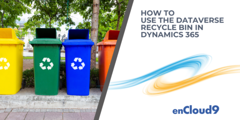 Dataverse Recycle Bin | enCloud9 | Dynamics 365