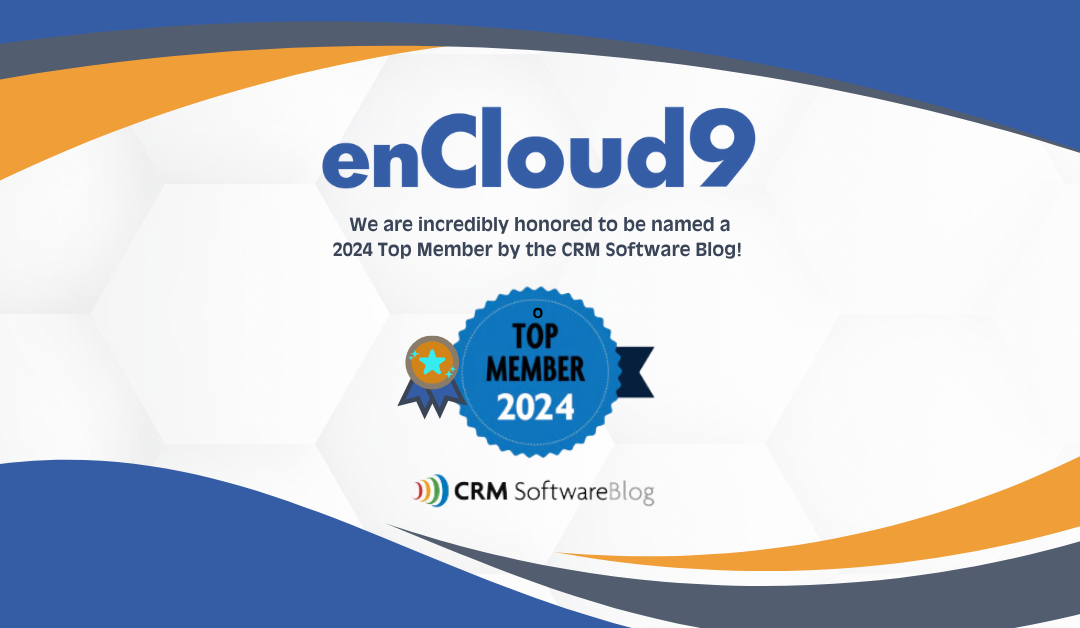 enCloud9 Recognized as a 2024 Top Member by CRM Software Blog!