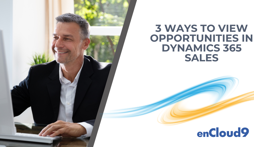 3 Ways to View Opportunities in Dynamics 365 for Better Sales Management